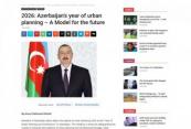 2026 declared Azerbaijan’s urban planning year