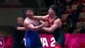 Scandal in Tirana: Turkish wrestler advances as rival disqualified mid-bout -  VIDEO  
