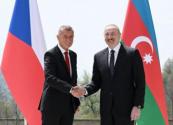 President of Azerbaijan Ilham Aliyev and Prime Minister of the Czech Republic Andrej Babiš delivered press statements