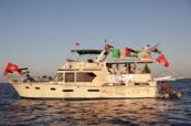 Gaza flotilla accuses Israel of disabling boats, leaving hundreds stranded at sea