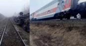 Passenger train derails in Russia’s Ulyanovsk -  VIDEO 