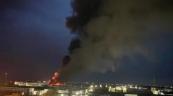 Strike on Taganrog causes fire at military plant