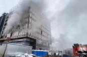 Seven killed in fire at Moscow construction site