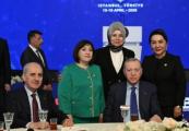 Erdogan holds meeting with speakers at IPU Assembly