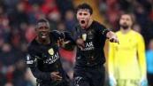 PSG beat Liverpool 2–0 at Anfield as Dembélé brace seals Champions League semi-final spot