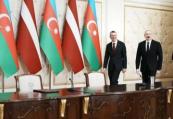Ilham Aliyev posts about Latvian President's visit to Azerbaijan