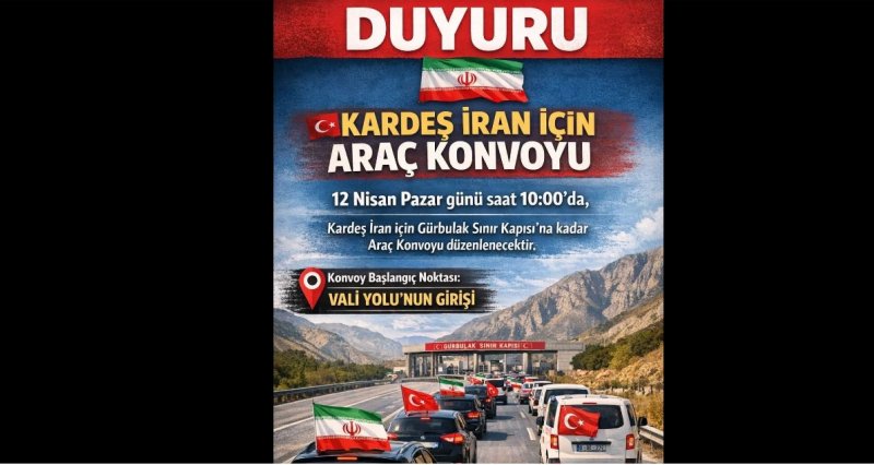 Turkish convoy crosses into Iran in solidarity visit -  VIDEO 