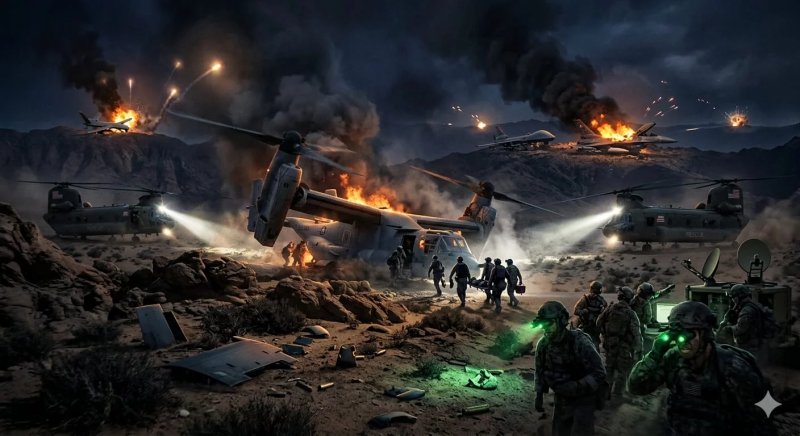 Tehran claims destruction of multiple 'enemy aircraft' during US pilot extraction