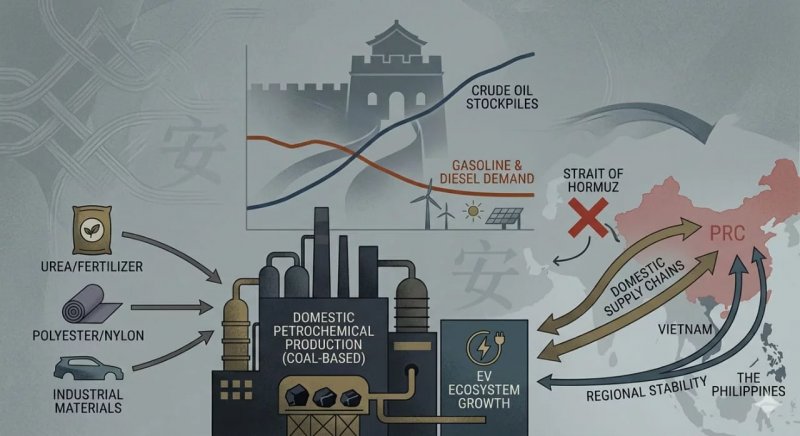 Beijing prepared for years for a war that is not its own