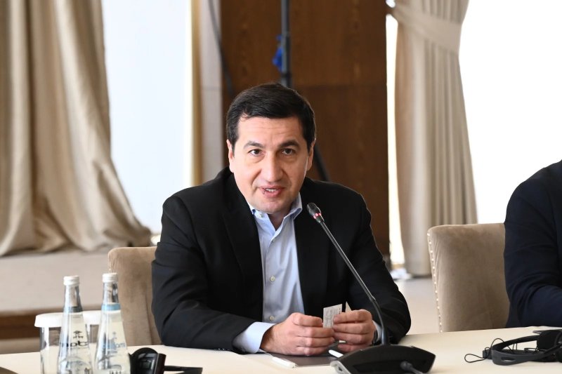 News about - Hikmat Hajiyev attends Bridge of Peace talks with Azerbaijan and Armenia civil society reps -   VIDEO 