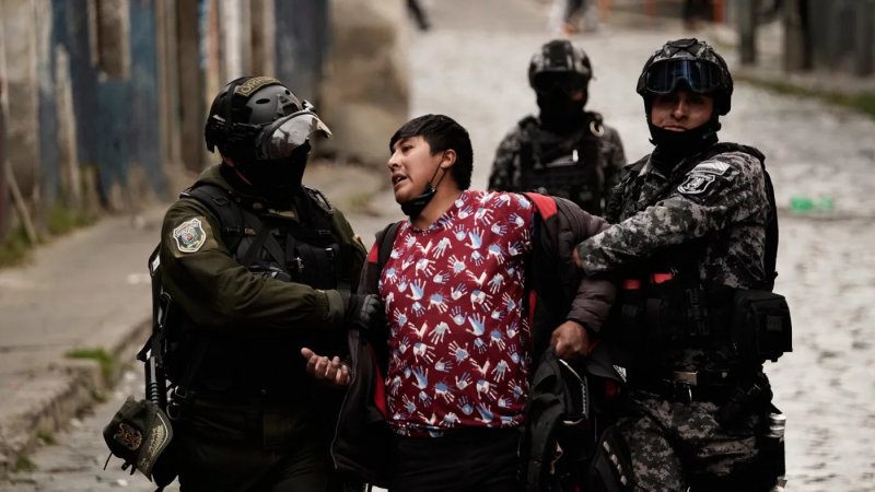 Bolivia’s capital under siege as protests deepen crisis for President Paz