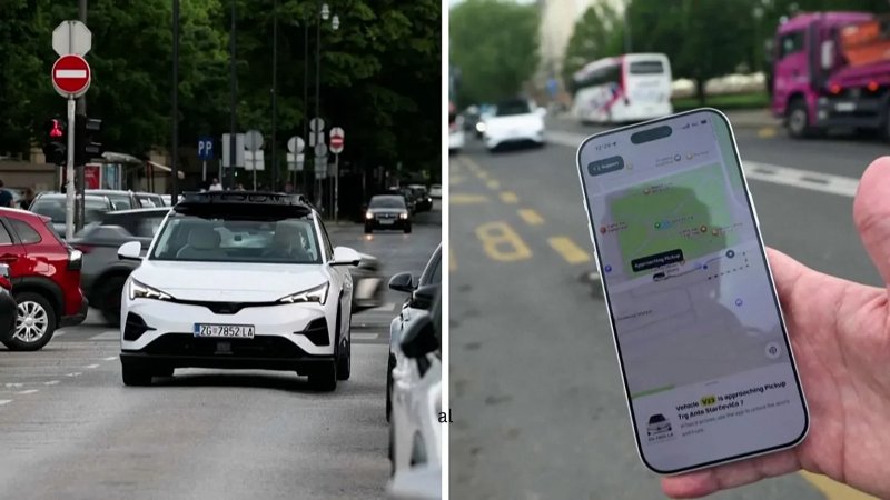 Zagreb launches Europe’s first commercial robotaxi service with autonomous electric fleet -  VIDEO 