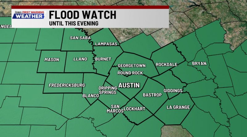 Flash flood risk: Life-threatening rain to hit Central Texas