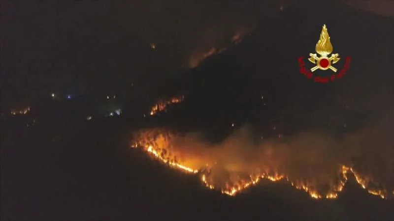 Wildfire in Tuscany forces evacuation of 3,000 residents