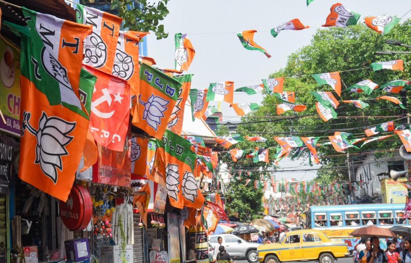 West Bengal election results: BJP gains early lead as counting underway