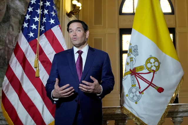 Marco Rubio heads to Rome to mend ties after Trump-Pope rift
