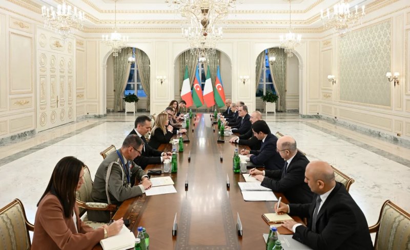 News about - Ilham Aliyev holds expanded meeting with Giorgia Meloni