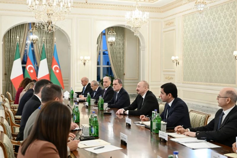 News about - Ilham Aliyev holds expanded meeting with Giorgia Meloni