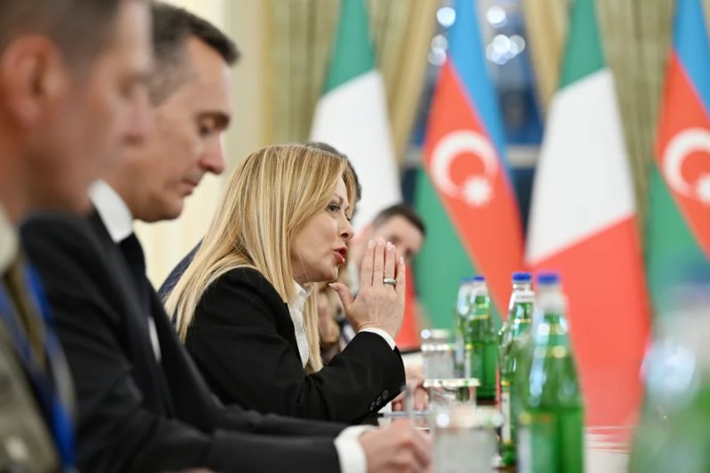 News about - Ilham Aliyev holds expanded meeting with Giorgia Meloni