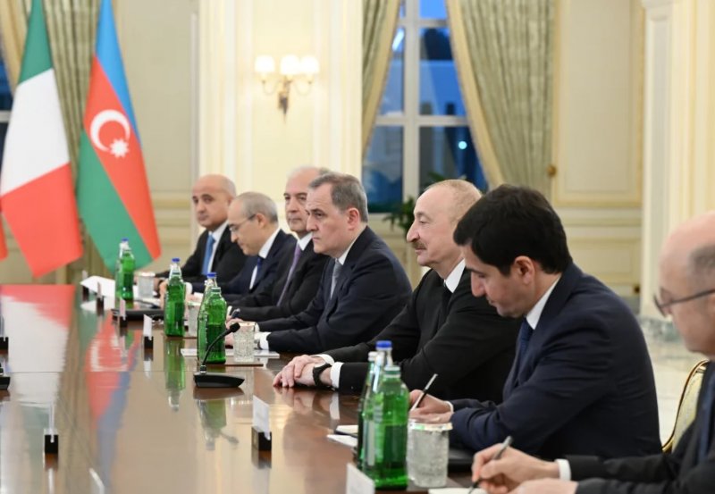 News about - Ilham Aliyev holds expanded meeting with Giorgia Meloni