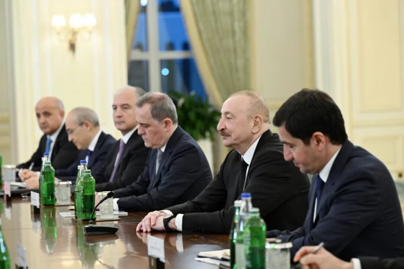 News about - Ilham Aliyev holds expanded meeting with Giorgia Meloni