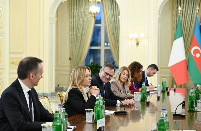 News about - Ilham Aliyev holds expanded meeting with Giorgia Meloni