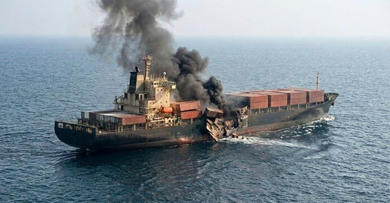 Cargo ship on fire north of Dubai: UKMTO