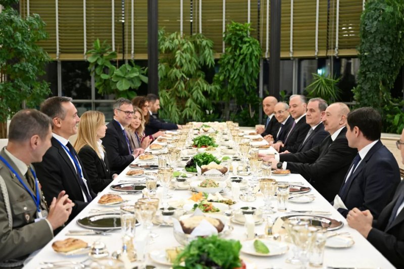 News about - Aliyev hosts working dinner for President of Italian Council of Ministers