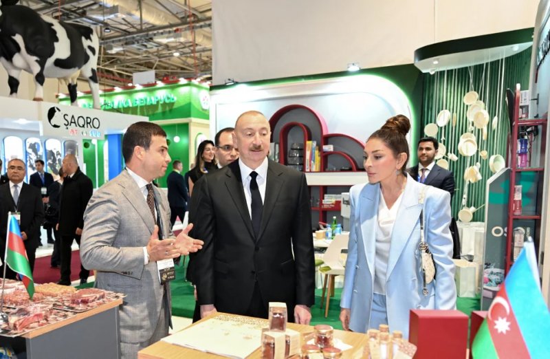 News about - President Ilham Aliyev attends 19th Caspian Agro Week and 31st InterFood Azerbaijan exhibitions -   VIDEO 