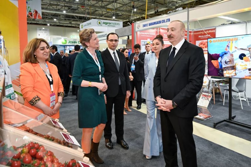 News about - President Ilham Aliyev attends 19th Caspian Agro Week and 31st InterFood Azerbaijan exhibitions -   VIDEO 