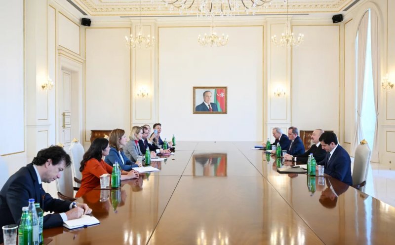 President Aliyev receives EU High Representative Kaja Kallas and her delegation