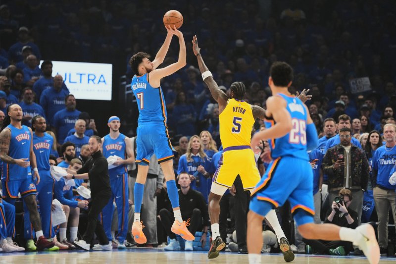 Thunder dominate Lakers 108-90 in Game 1 of Western Conference semifinals