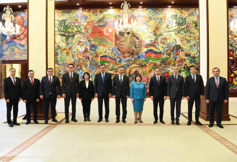 Azerbaijani Parliament Speaker holds talks with Mongolian Prosecutor General