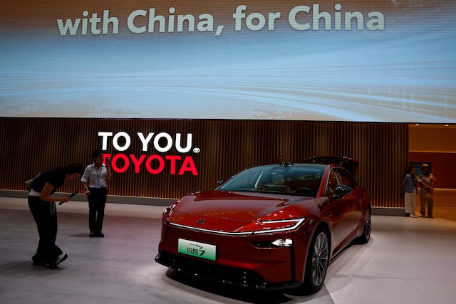 Toyota sees 20% drop in annual profit as Iran war weighs 