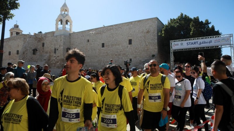 Thousands join Palestine marathon as event resumes in Bethlehem