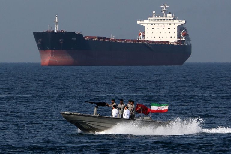 Iran seizes oil tanker over alleged attempt to disrupt -  VIDEO 
