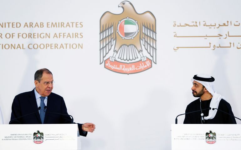Russia, UAE discuss Strait of Hormuz crisis