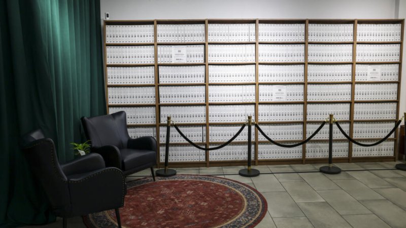 Epstein files go on display at New York pop-up exhibit