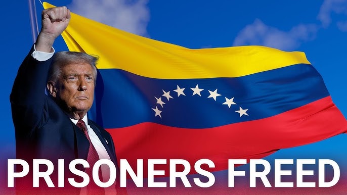What did Donald Trump say about political prisoners in Venezuela?