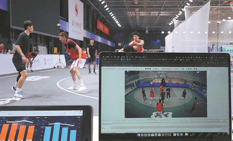 How is artificial intelligence transforming sports in China?