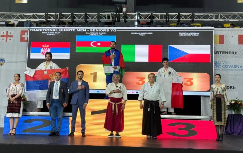 Seven Azerbaijani karatekas triumph with seven European titles