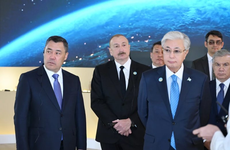 News about - President Ilham Aliyev, other participants of OTS Informal Summit tour cultural sites in Turkistan -  PHOTOS 