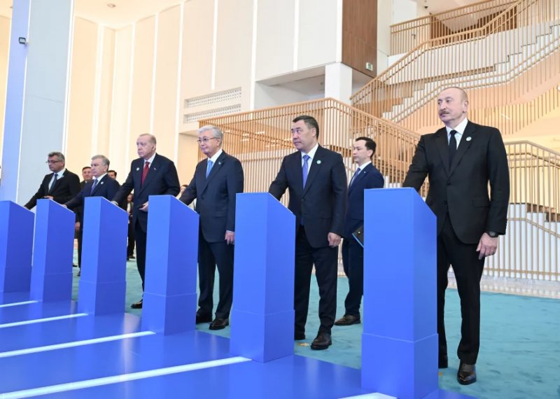 President Aliyev, OTS leaders attend groundbreaking ceremony of Turkic Civilization Center