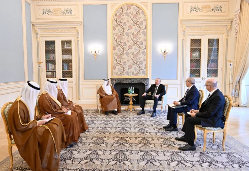 President Ilham Aliyev received Minister of Energy and Infrastructure of the United Arab Emirates