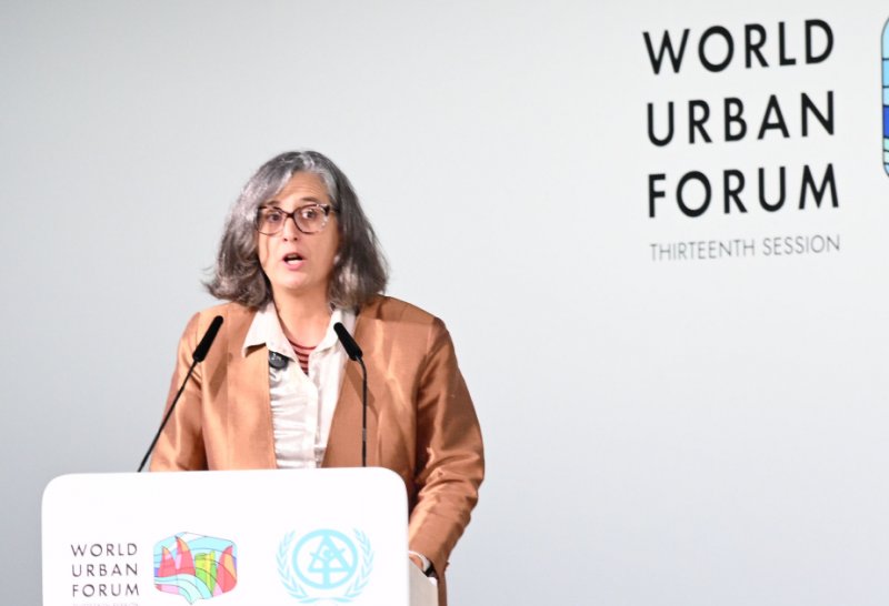 'Largest in history': Executive Director Anaclaudia Rossbach praises Baku's WUF13