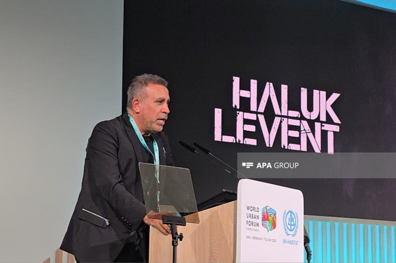 Rock star Haluk Levent shares earthquake relief lessons at WUF13
