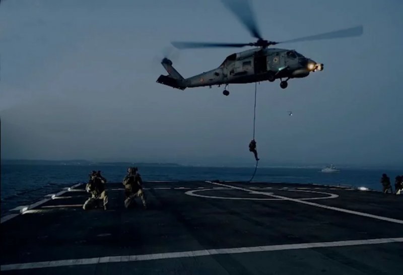 Multinational forces storm and capture mock enemy ship at EFES-2026