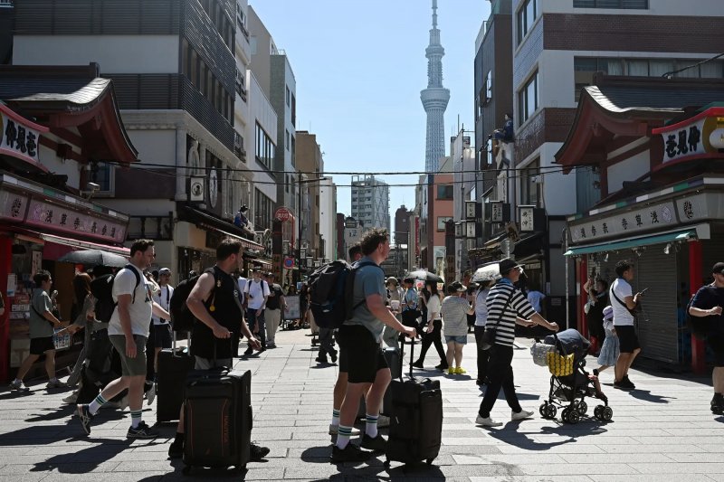 Japan sees first tourist decline since January