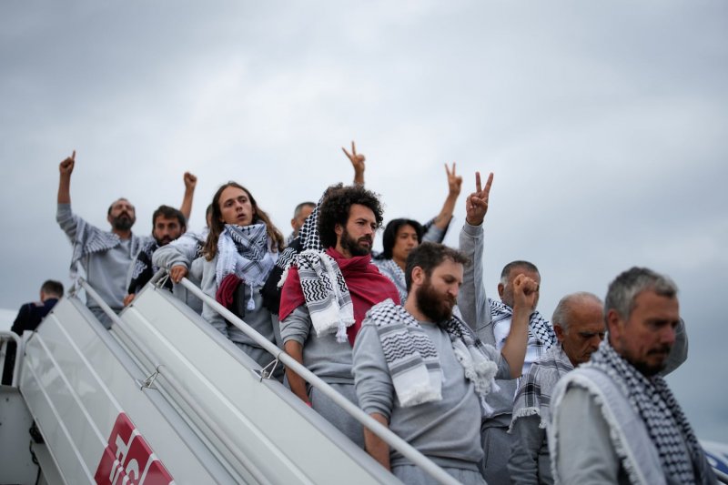 Nine Indonesians return home after Gaza flotilla interception