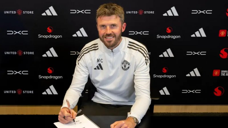 Michael Carrick appointed as Man Utd permanent boss
